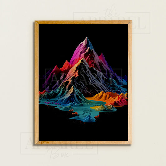 FRAMED WALL ART - THE APPAREL BOX#1